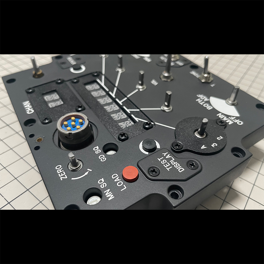 NeoEngress simulated F-16 UHF panel